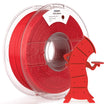 Amolen PETG Basic 1.75mm red filament spool for 3D printing, 1KG/2.2LB