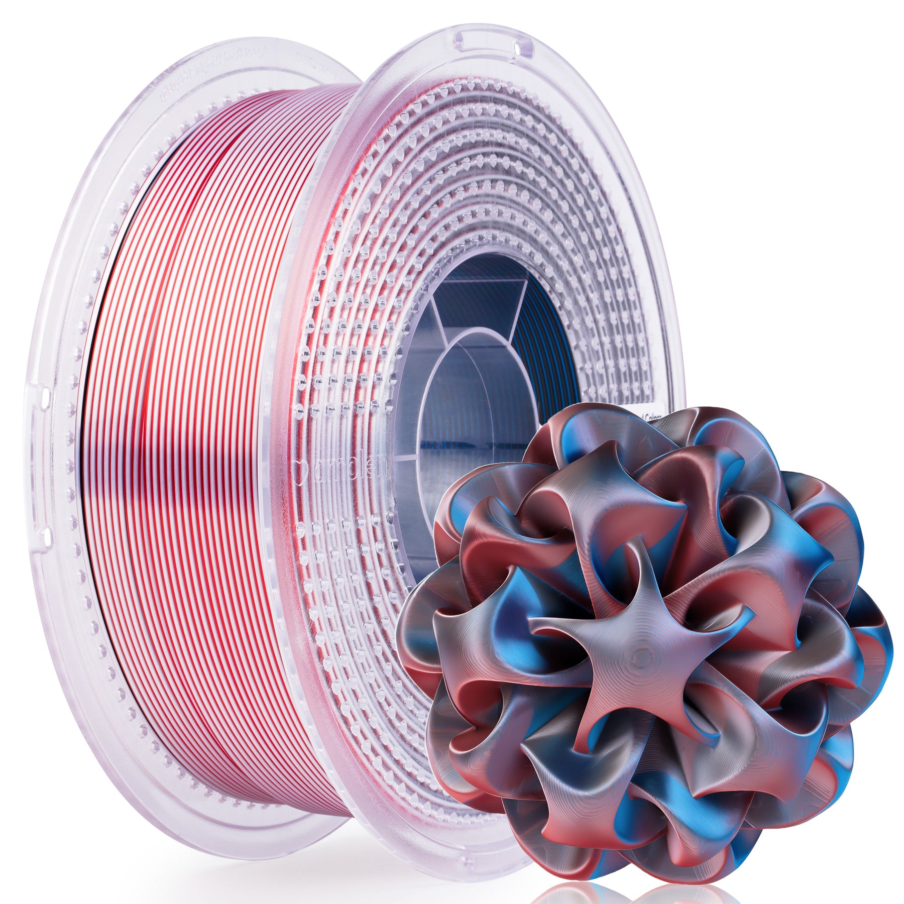 PLA Silk Quad Color 1.75mm, 1KG/2.2LB
