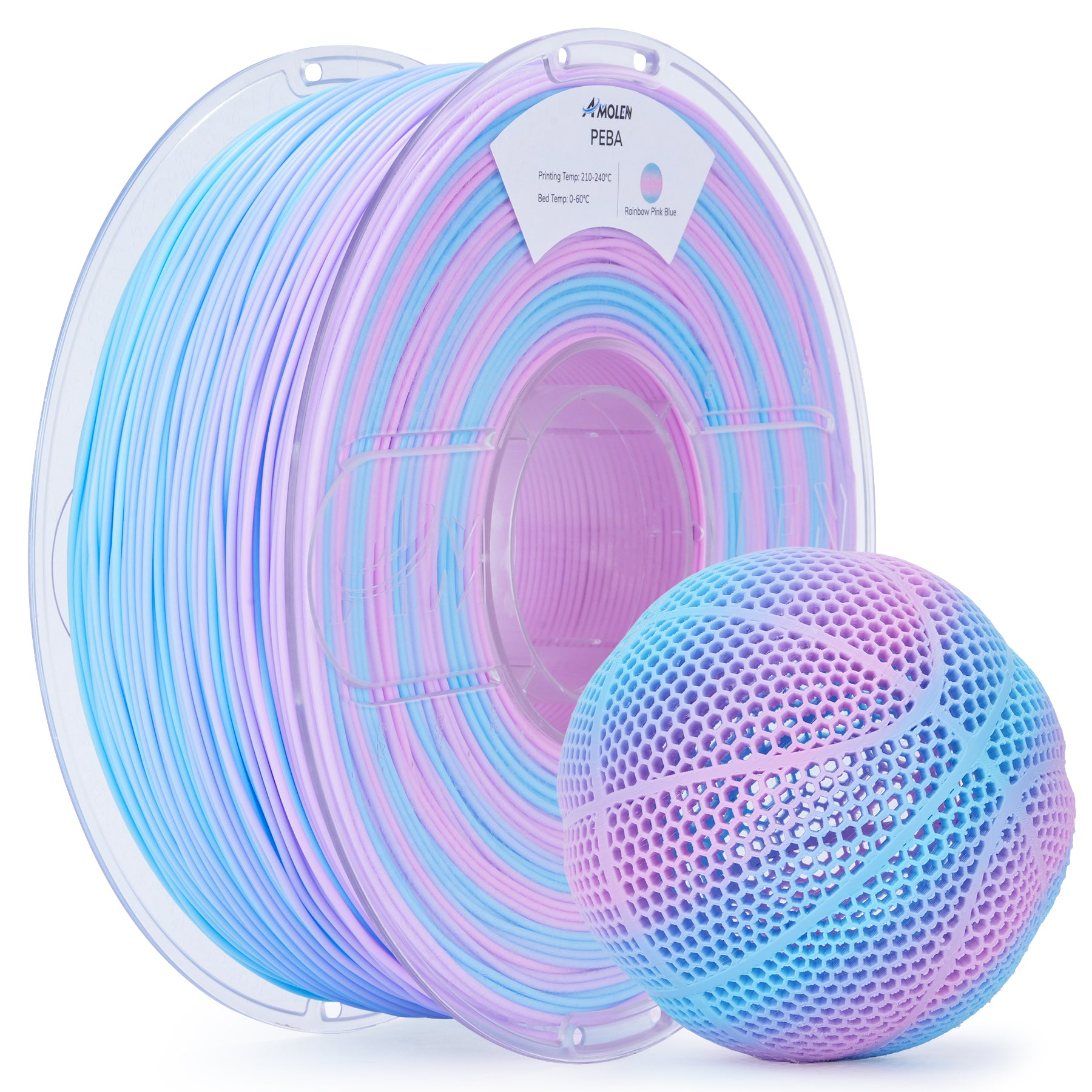 PEBA 90A Flexible Filament 1.75mm, 1KG