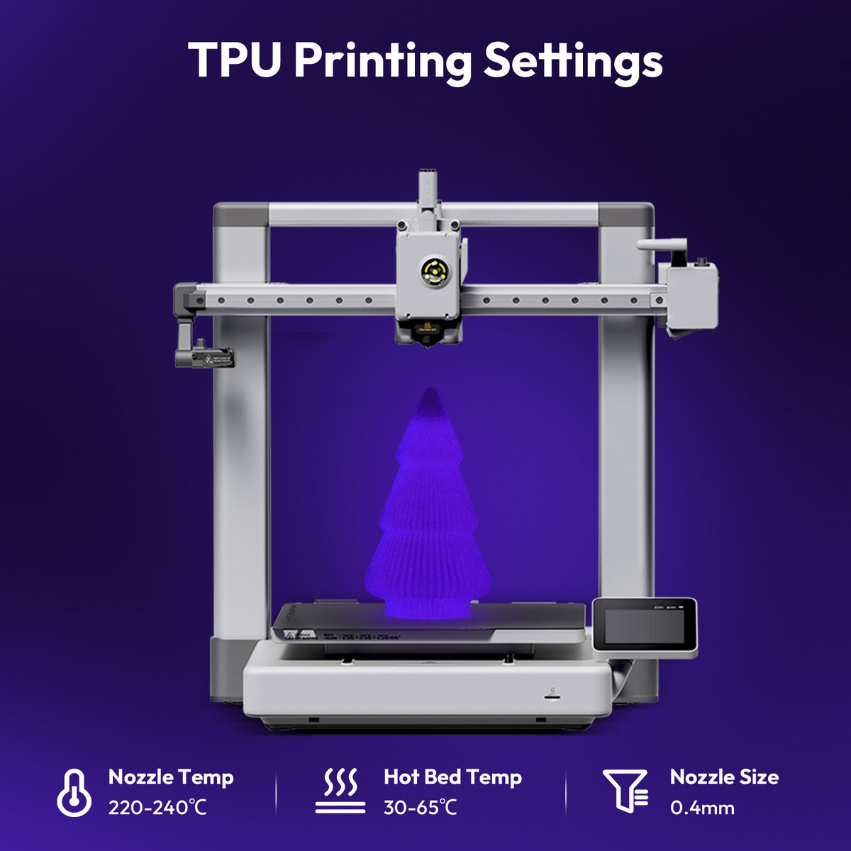 TPU Glow-in-the-Dark 1.75mm, 1KG/2.2LB