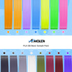 Amolen PLA Silk Basic Sample Pack: 15-Color Assortment with Silk PLA Filaments