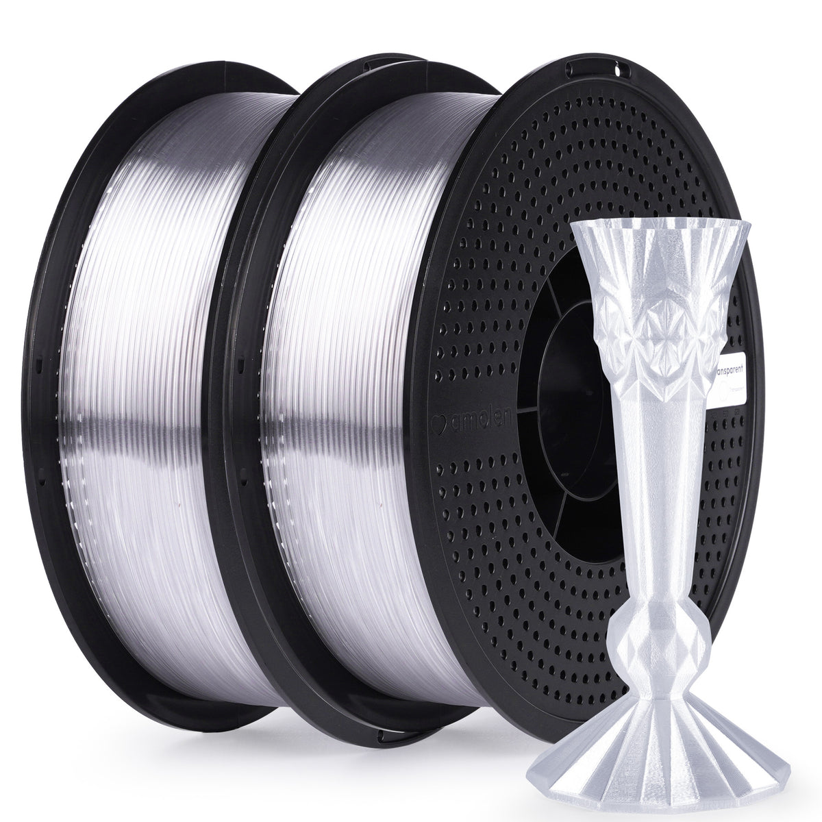 PETG Transparent 1.75mm,2KG/4.4LB