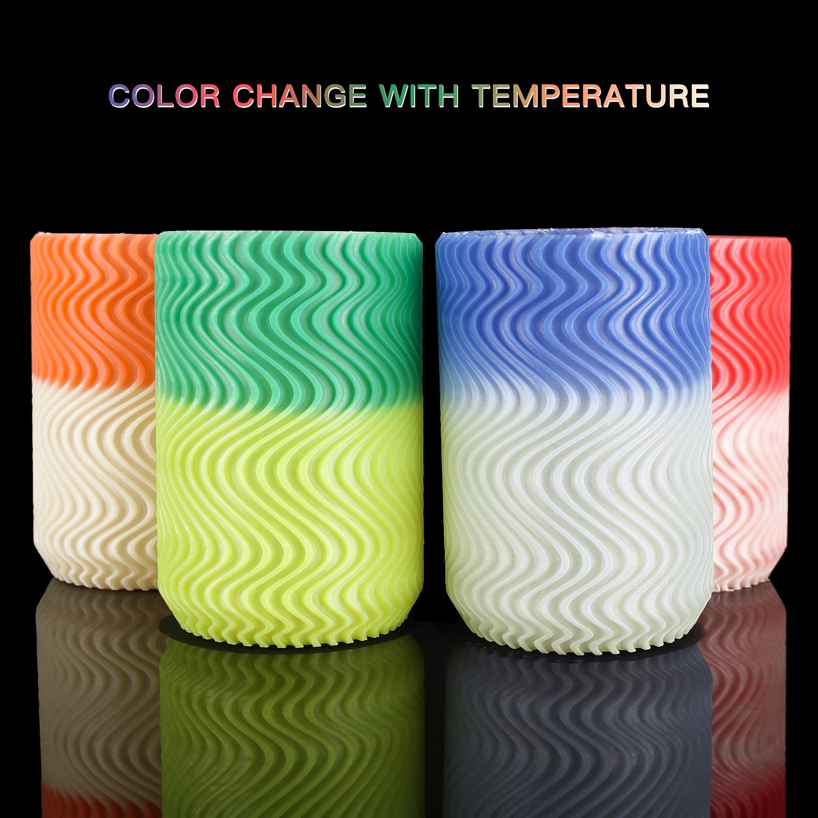 PLA Temperature Color Change Variety Pack (4x200g)