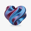 PLA Silk Quad Color 1.75mm, 1KG/2.2LB