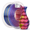 Amolen Triple Color Silk PLA filament with color changing effect. 3D printing material
