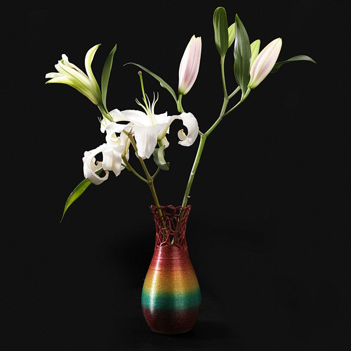 Want a creation in a rainbow of colors? Try rainbow filament.