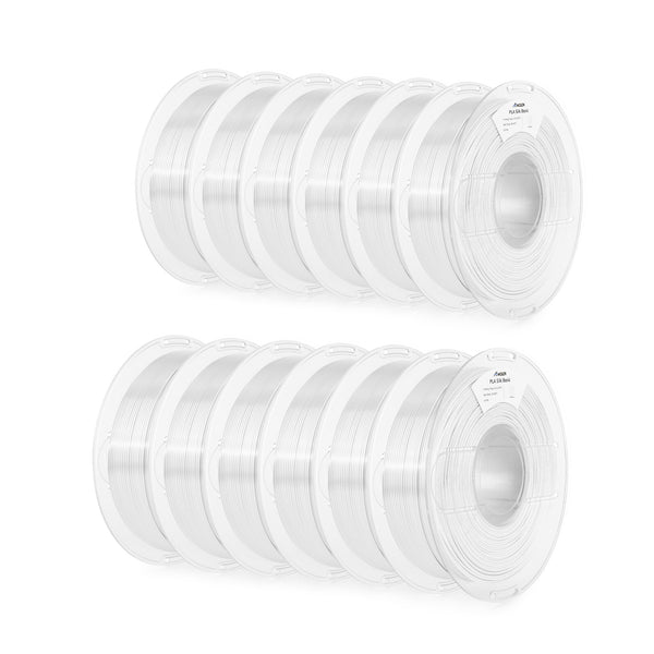 PLA Silk 1.75mm 12-Pack | 3D Printer Filament Bundle