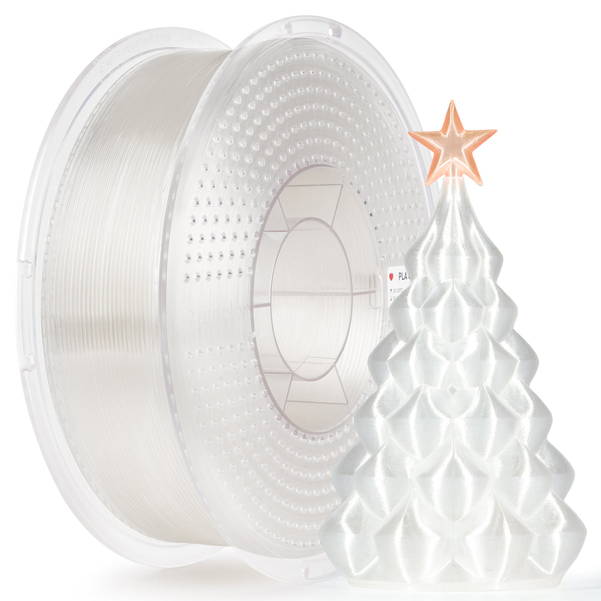 PLA Crystal-Transparent 1.75mm, 1KG/2.2LB