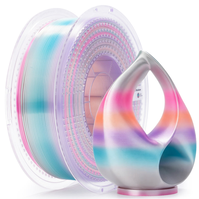 ✨ Silk Rainbow Petal – Soft Color, Silky Shine