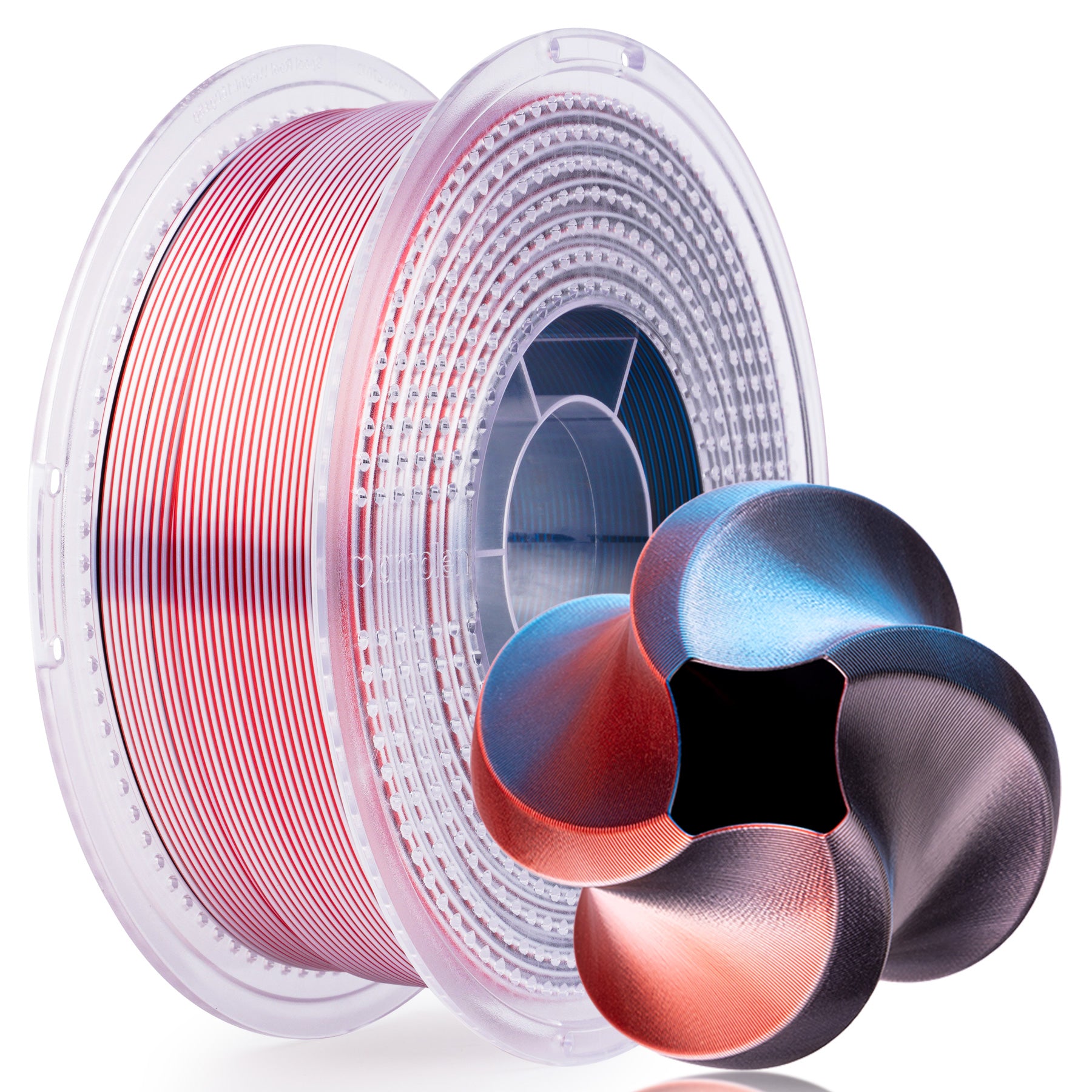 PLA Silk Quad Color 1.75mm, 1KG/2.2LB