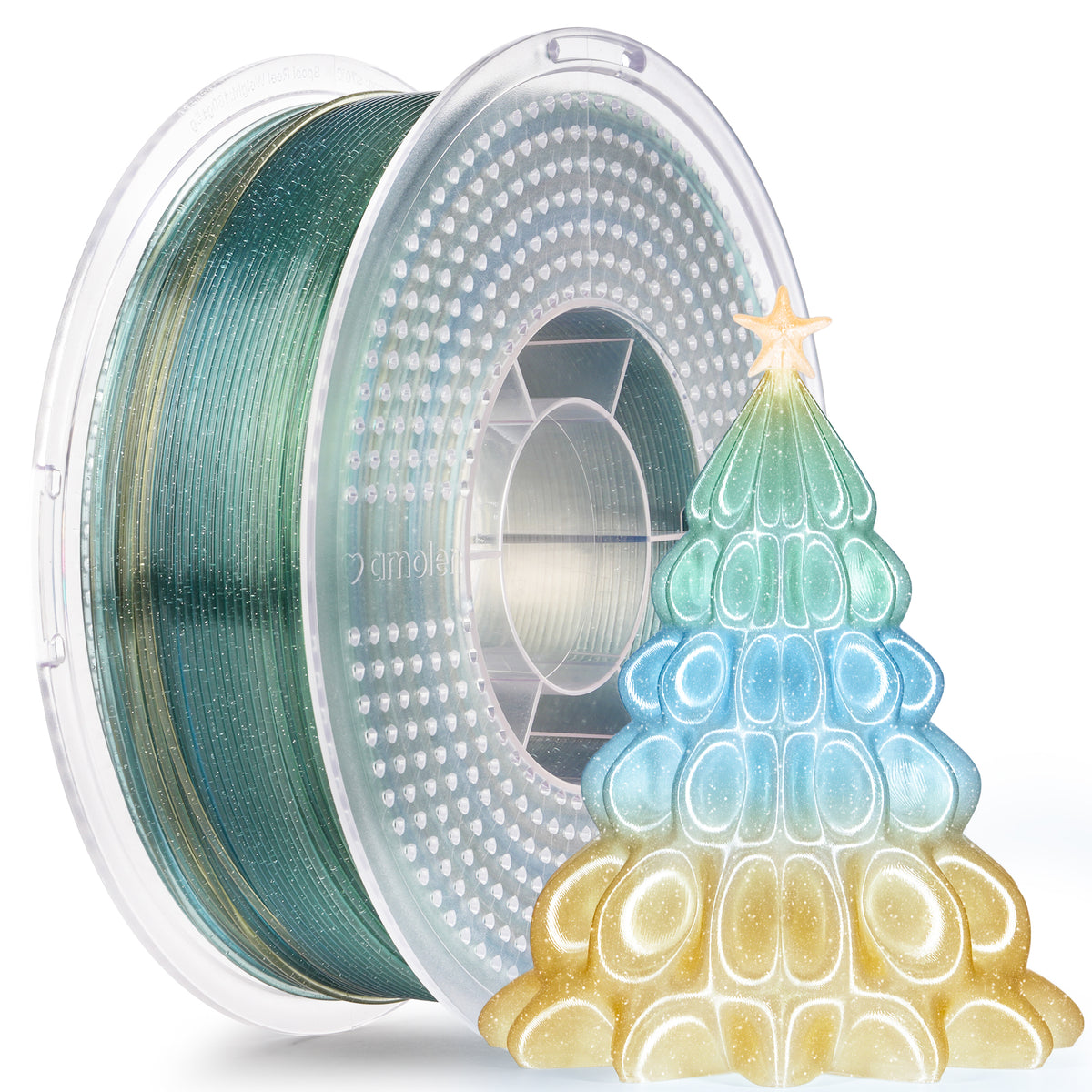 PLA Crystal-Transparent 1.75mm, 1KG/2.2LB