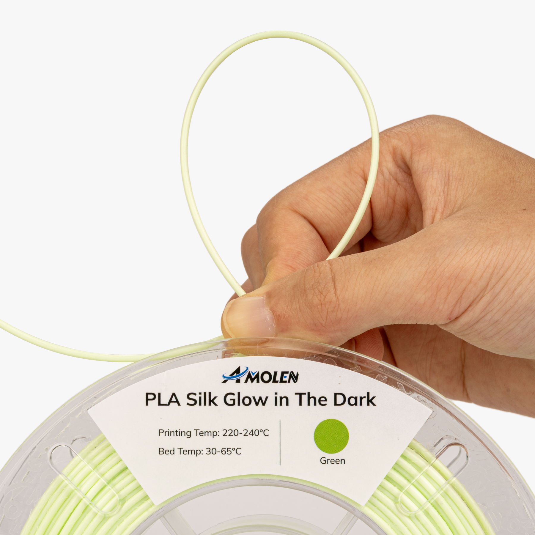PLA Silk Glow in the Dark Variety Pack (4x200g)