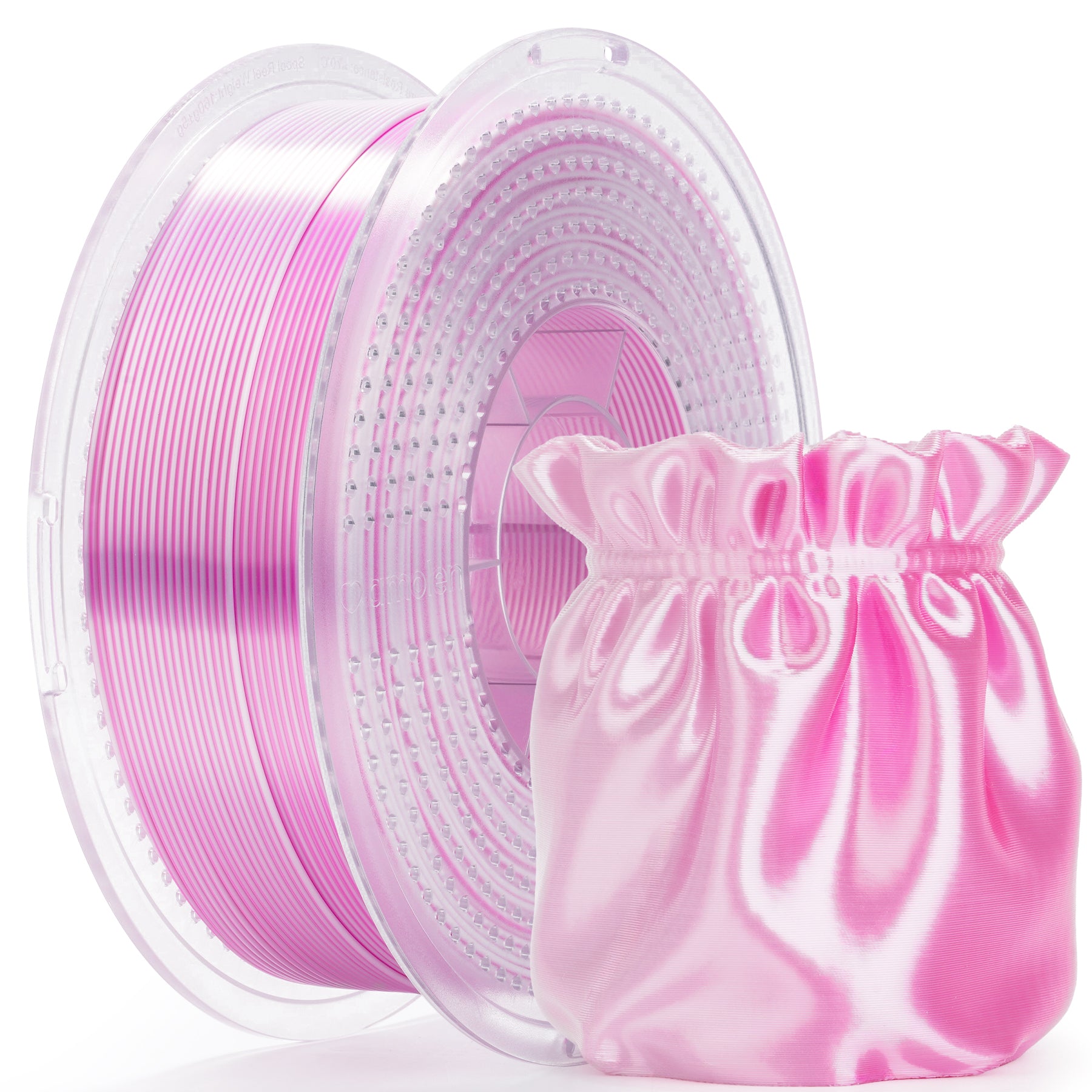 PLA Silk Dual Color Filament 1.75mm, 1KG/2.2LB