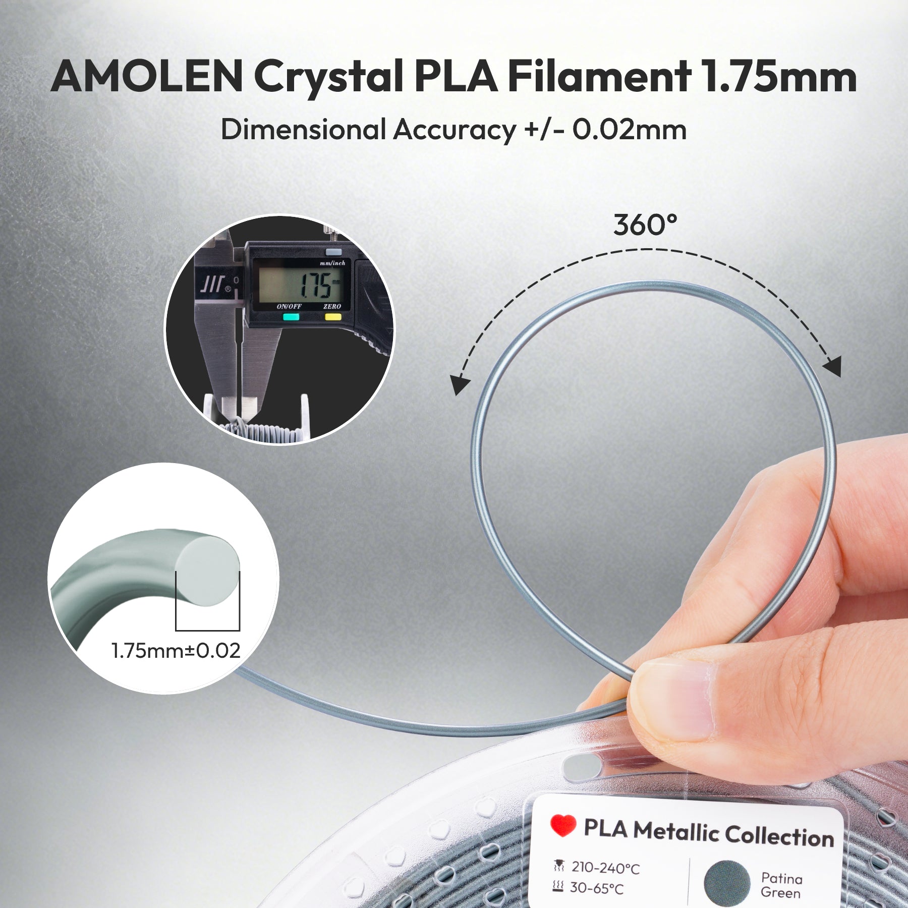 PLA Metal-Like Variety Pack (4x200g)