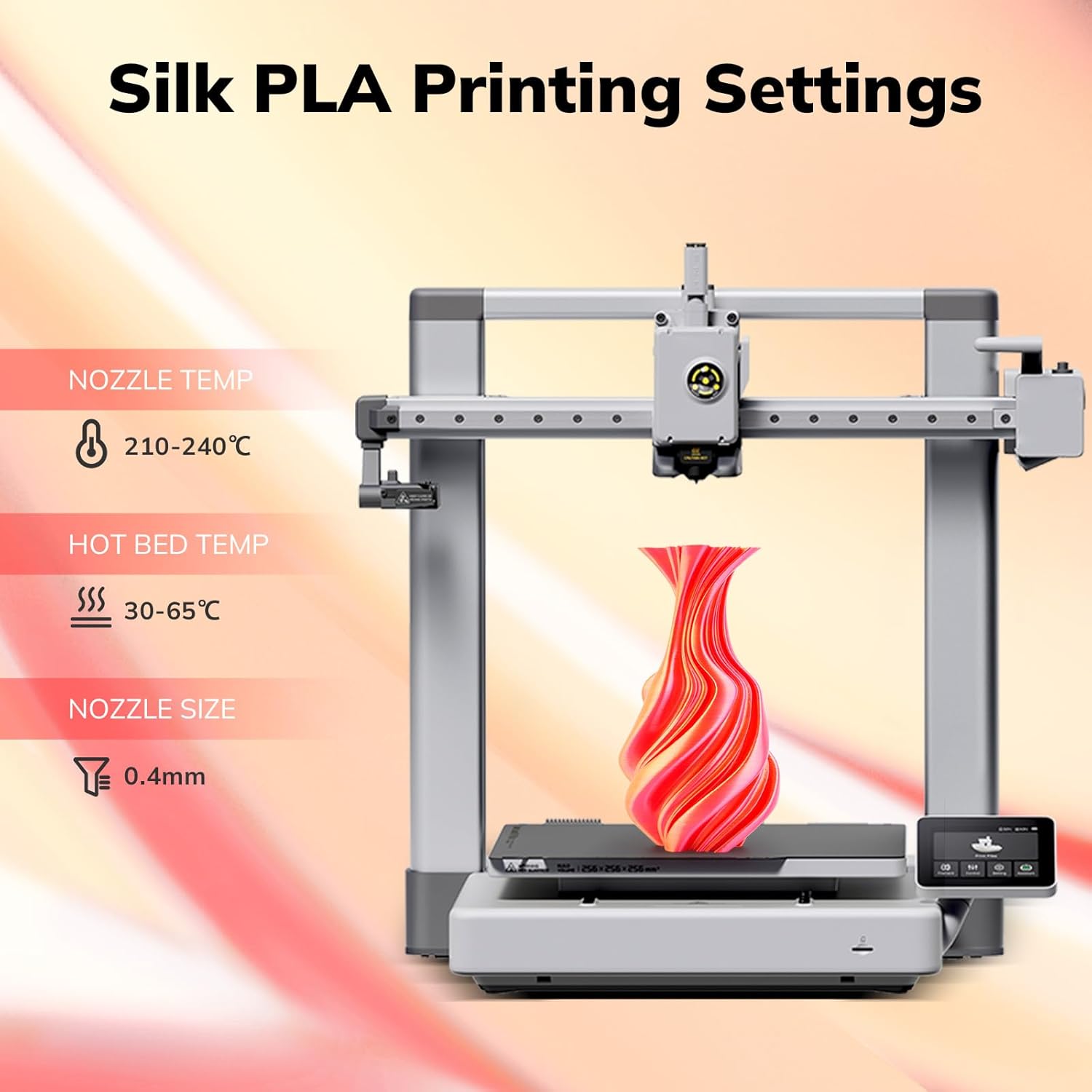 PLA Silk Dual Filament 1.75 mm, Pack 12KG