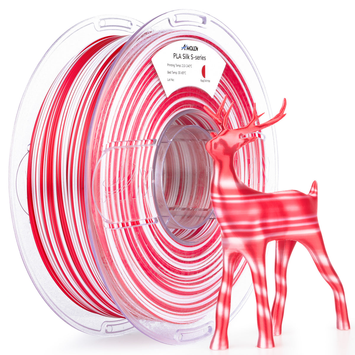PLA Silk S-Series Filament 1.75mm, 1KG/2.2LB