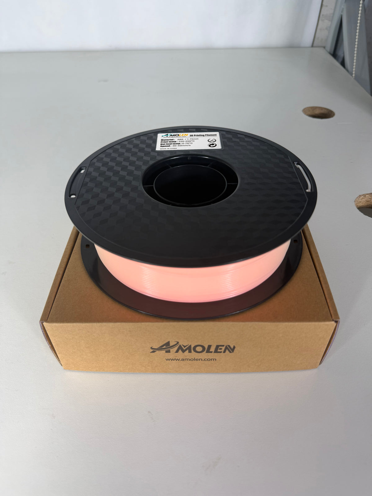 ABS Glow In The Dark Filament 1.75mm, 1KG/2.2LB