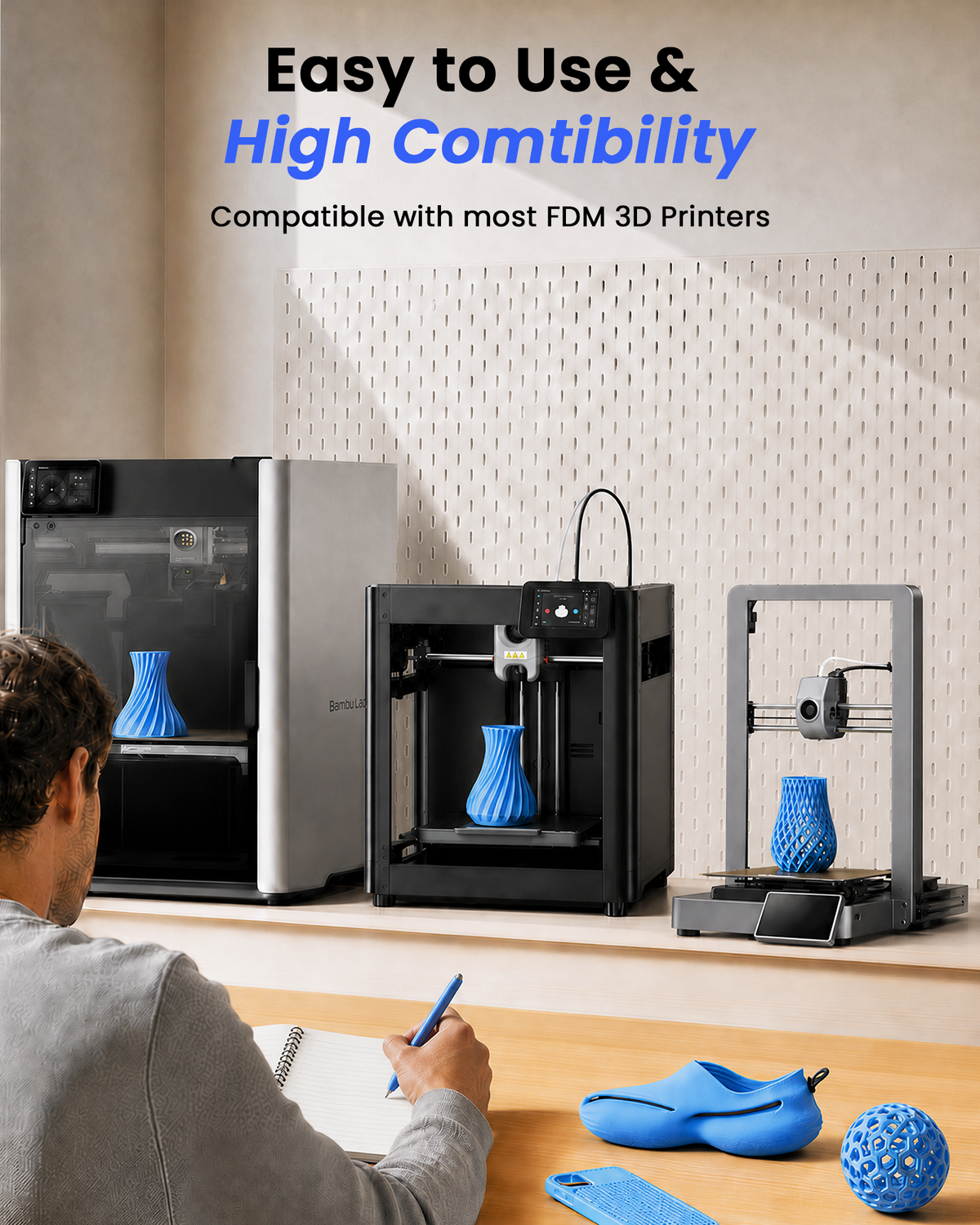 TPU Basic 9075A Filament 1.75mm, 800G