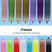 Amolen PLA Silk Dual & PLA+ Basic Sample Pack featuring dual-color and single-color PLA filaments for 3D printing projects.