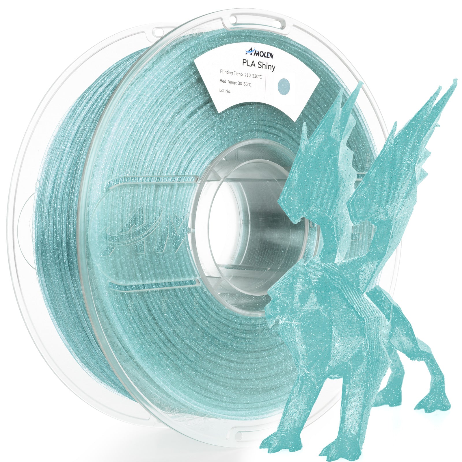 PLA Shiny Glitter 1.75mm, 1KG/2.2LB