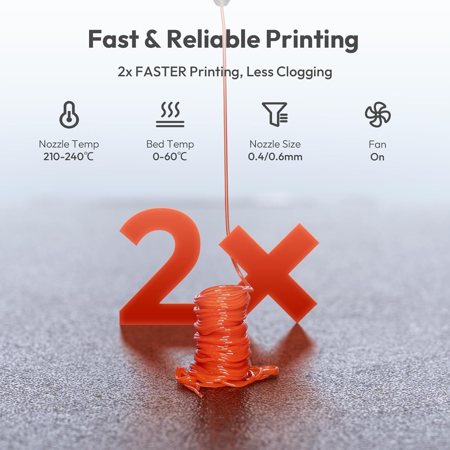 PEBA 90A Flexible Filament 1.75mm, 1KG