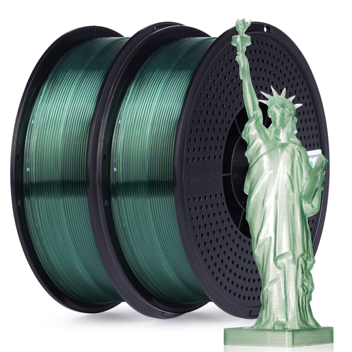 PETG Transparent 1.75mm,2KG/4.4LB