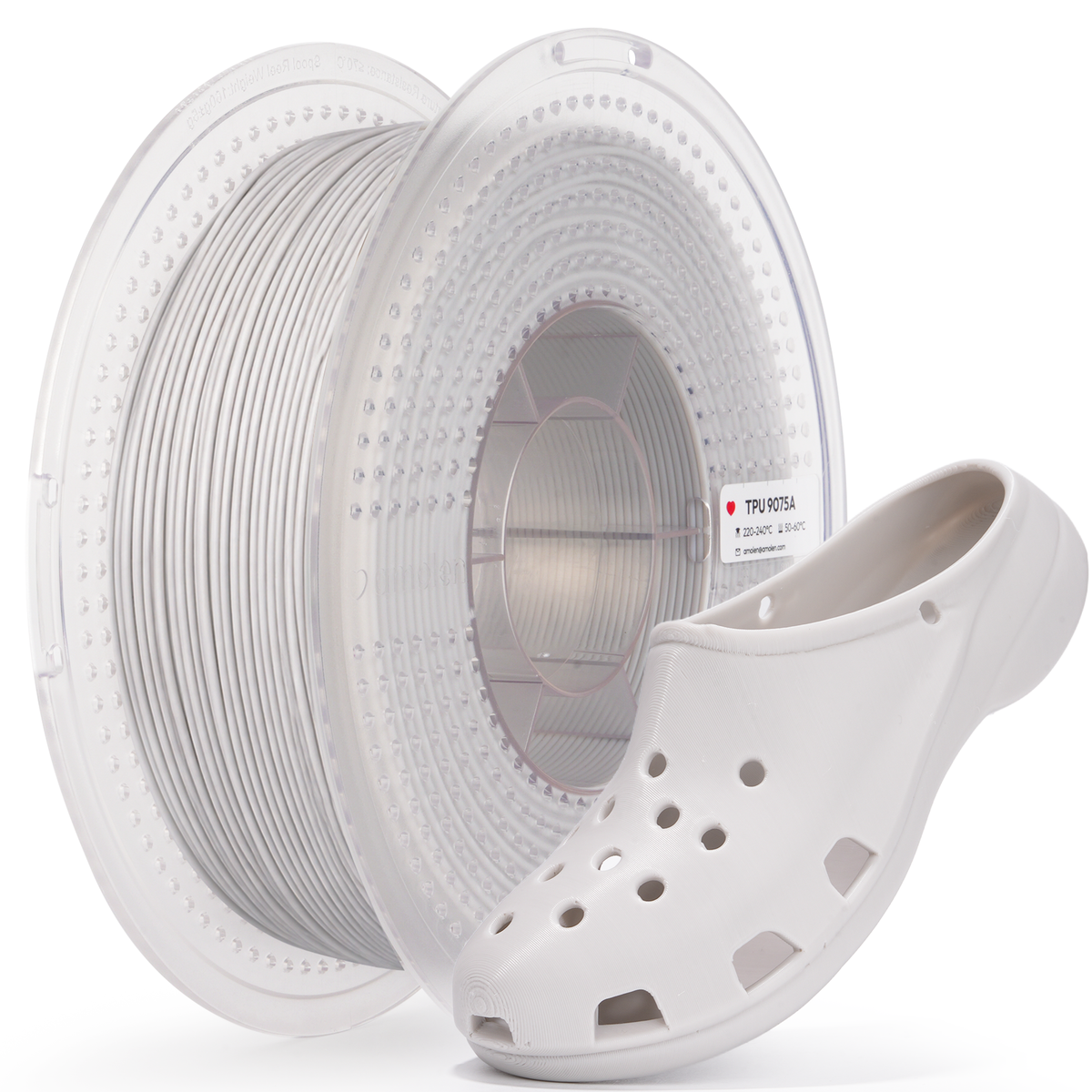 TPU Basic 9075A Filament 1.75mm, 800G