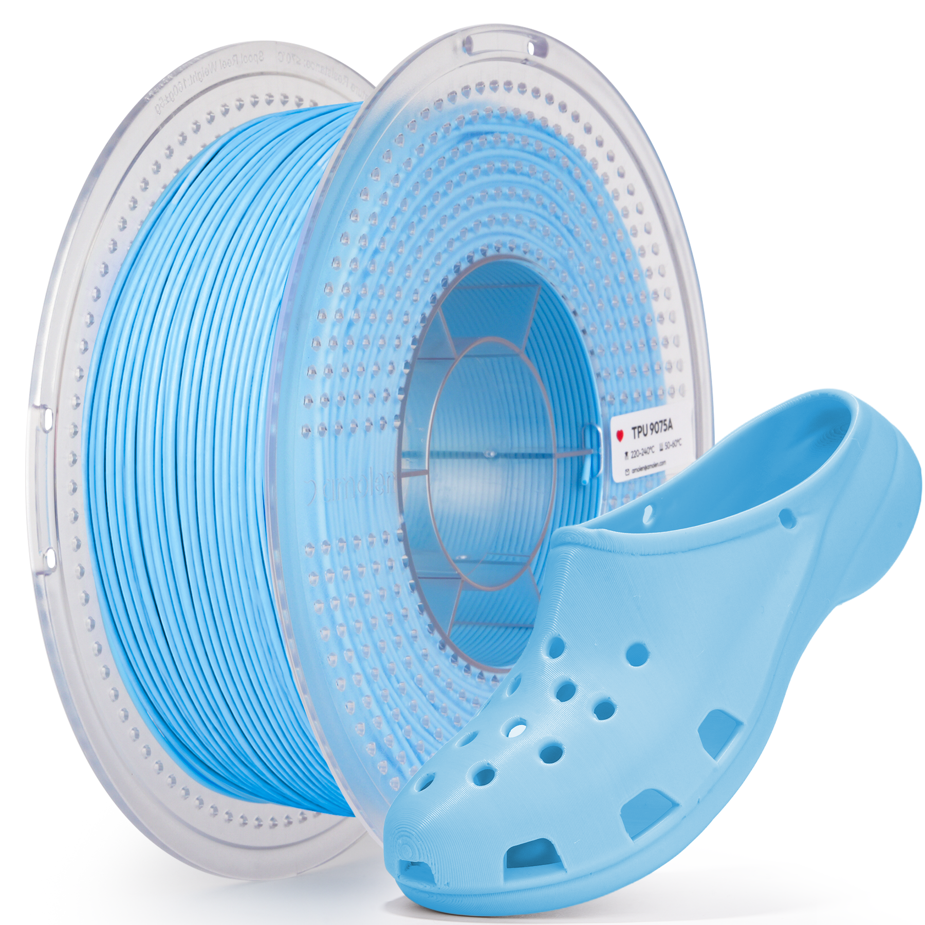 TPU Basic 9075A Filament 1.75mm, 800G