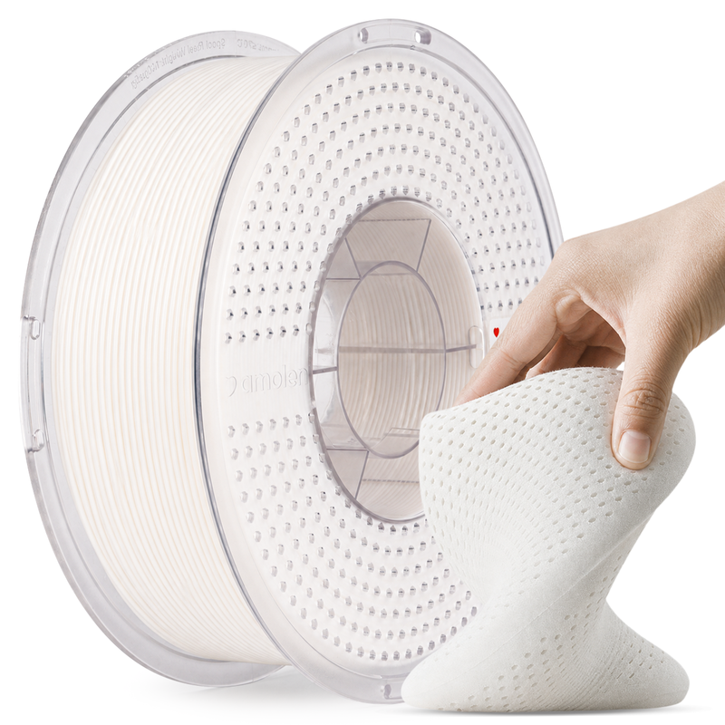 ✨ TPU 75A White – Extra-Soft Flexibility