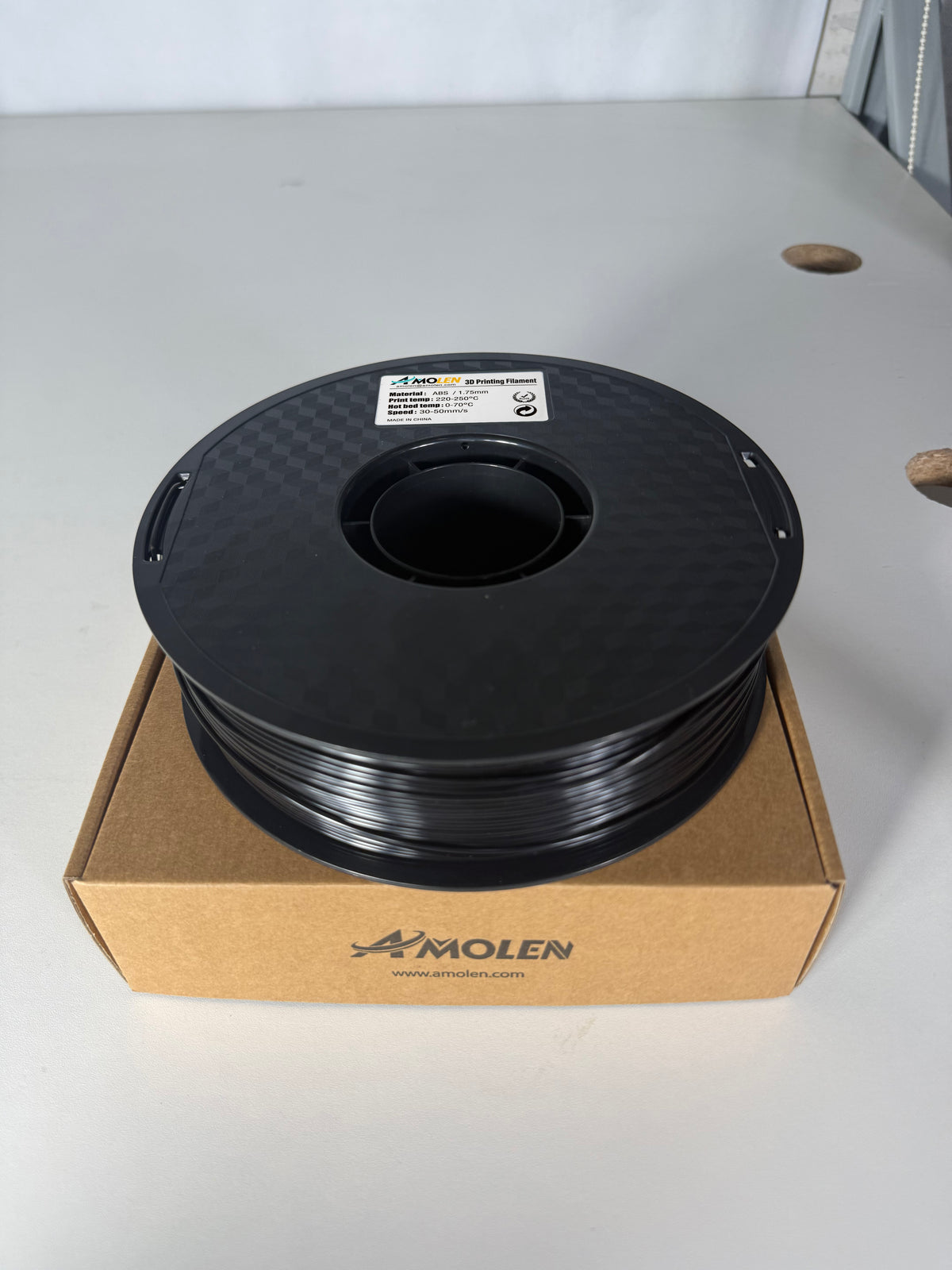 ABS Filament 1.75mm, 1KG/2.2LB