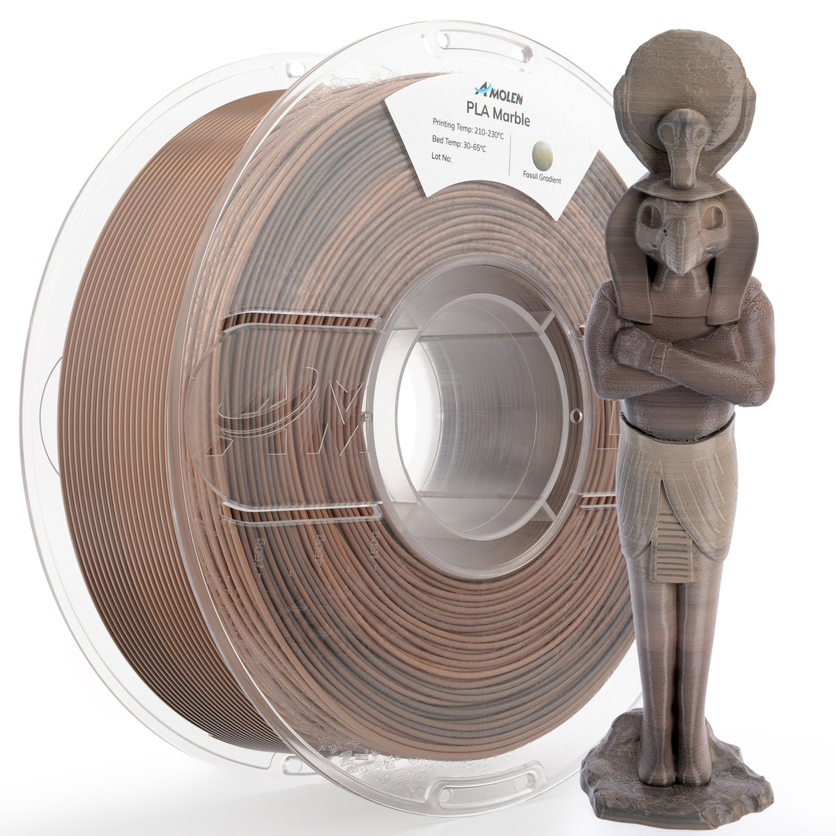 PLA Marble 1.75mm, 1KG/2.2LB